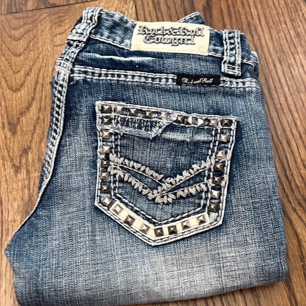 Rock & Roll Cowgirl boot cut jeans